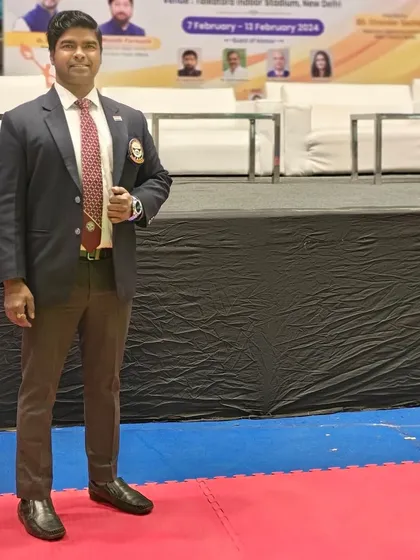 As an official at the Delhi Olympic Games 2024, I am proud to represent karate at the highest levels and provide these opportunities to my students.