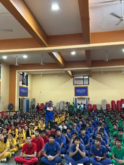 During the seminar, I emphasize the importance of purpose and discipline in achieving one's dreams. This is a core part of the mentorship we provide at Shelar Academy, extending beyond just academic coaching.