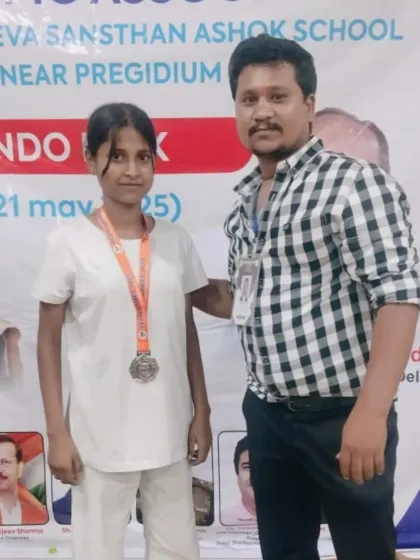 Another proud medalist from Team Prahar at the Delhi Olympic Games. We celebrate every single win as a family.