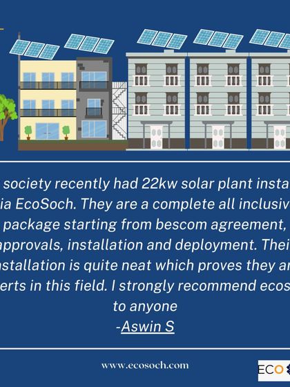 EcoSoch - Rooftop Solar Solutions Apartment & Community Solutions photo 9