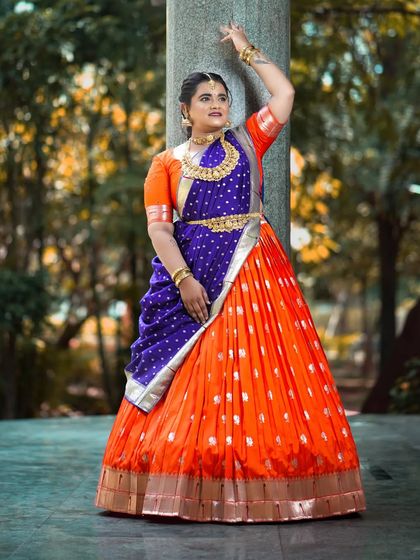 The Glamhouse - Ethnic Wear & Jewellery Rentals The Lehenga & Langa Voni Collection photo 43