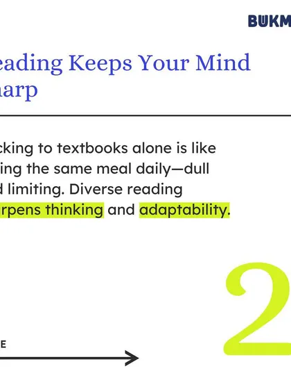 Many students stop reading for fun during exams, but that's a mistake. This series explains how reading can actually reduce stress, sharpen thinking, improve memory, and lead to better performance.