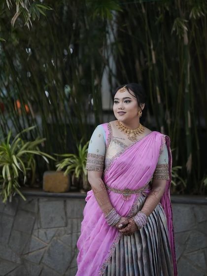 Anthariya by Nidhi Gowda - Custom Bridal & Occasion Wear Upcycled Kanjivaram Lehengas (Langa Voni) photo 55