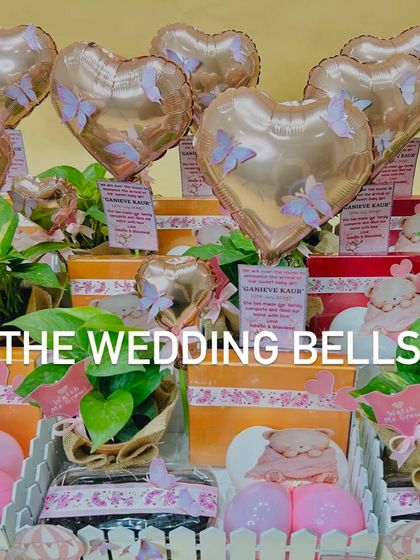 We love creating large batches of birth announcement giveaways. These hampers with money plants are a sustainable and beautiful way to share the joy.