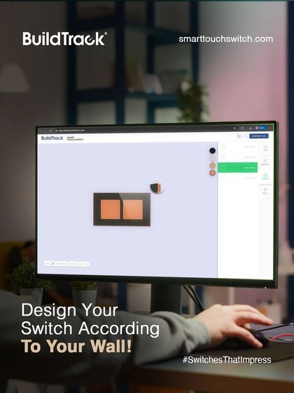 Your wall has a color, and your switch should too. Our online design tool lets you visualize and customize your switch to perfectly match your interior palette, ensuring a seamless blend with your decor.