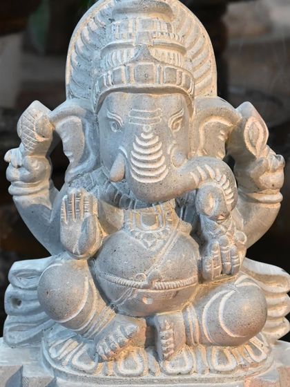 Greenhouse - Handcrafted Stone Sculpture & Decor Ganesha: The Remover of Obstacles photo 18