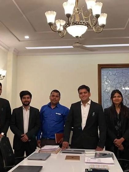 Celebrating new beginnings with my team at our new office in Defence Colony, New Delhi.