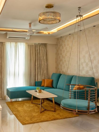 DesignCafe - Custom Modular & Space-Saving Furniture Spaces for Connection: Living & Dining Rooms photo 67