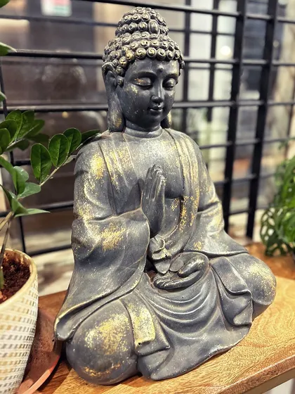 The serene presence of this Buddha statue is a constant call to forgive. Forgiveness is not a one-time act, but a continuous practice for our own peace.