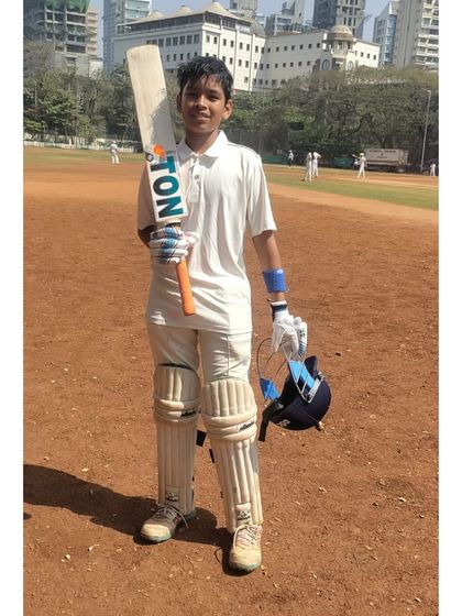 Swaraj Waradkar, another star performer from Team LAIS, ready with his gear. We nurture talented players and help them shine.