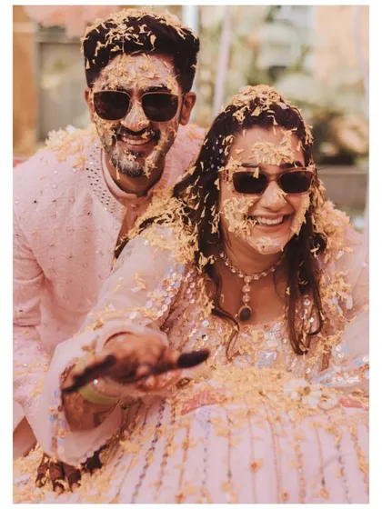 Let the chaos reign. A Haldi ceremony is all about unrestrained joy, and I am there to catch every splash of colour and every wide, genuine smile. This is your celebration at its most vibrant.