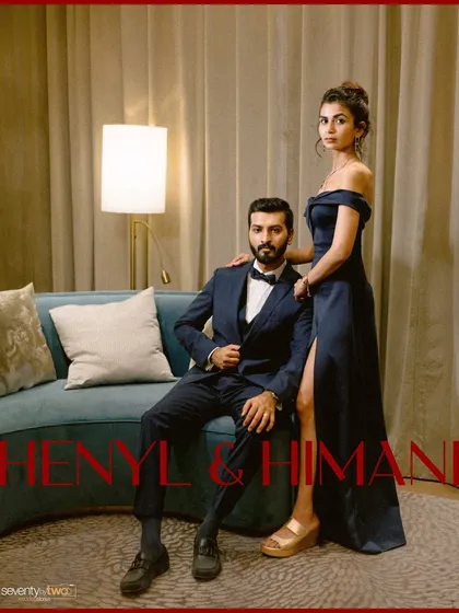 Your love story, styled like the cover of a magazine. In the heart of Dubai, we created this portrait that speaks of elegance, power, and a shared, sophisticated grace.