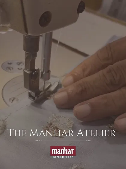 Discover the art of craftsmanship at the Manhar Atelier, where every garment is meticulously handcrafted with care and customized to perfection.