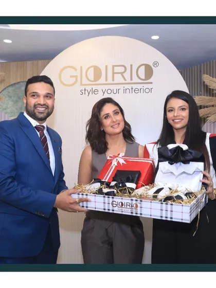It was an honor to design the official launch hamper for the interior styling brand Gloirio, presented to their brand ambassador, Kareena Kapoor Khan. This classic, tailor-made hamper was one of the first creations from my new studio.