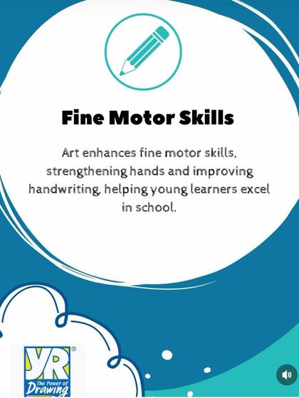 Art is fantastic for developing fine motor skills. The act of drawing strengthens hand muscles and improves handwriting, helping young learners excel in school.