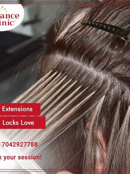 Lush locks are achievable with my hair extension service. This detailed shot shows how the extensions are integrated for a full and voluminous look.