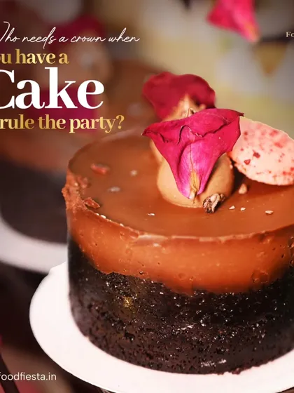 Dessert is serious business for me. This decadent chocolate mousse cake, adorned with delicate rose petals, is a perfect example of how I make every sweet treat a centerpiece for your party.