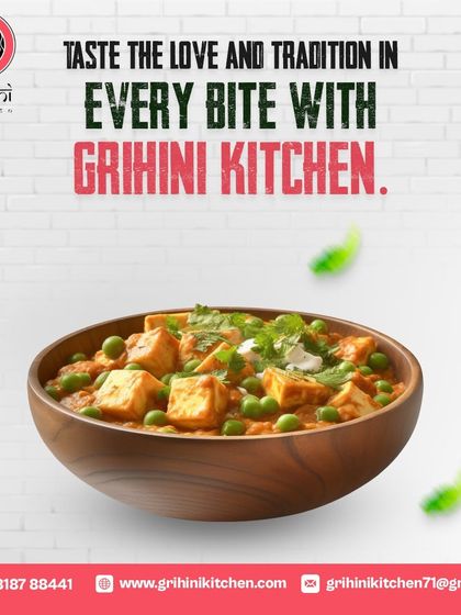 Taste the love and tradition in every bite with our Matar Paneer, a classic dish that is always a crowd-pleaser.