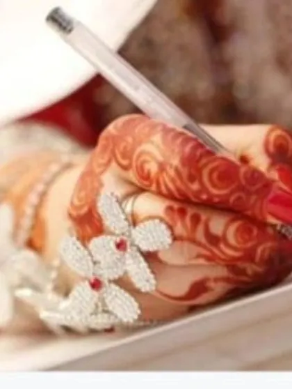 The signing of the Nikah Nama is the most sacred part of a Muslim wedding. It is a solemn promise between the couple and before Allah. My service ensures that this commitment is founded on respect and Islamic principles, with no dowry and no demands.
