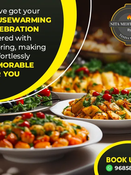 Moving into a new home? We've got your housewarming celebration covered. Our catering service makes it effortlessly memorable, so you can focus on welcoming your guests.