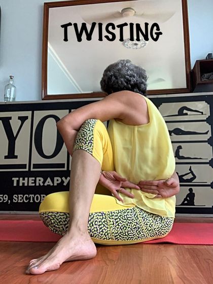 Twisting postures are essential for spinal health. They help to release tension and improve digestion.