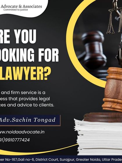 Are you looking for a lawyer? A law firm provides essential legal services and advice to clients, and I am here to offer that support.