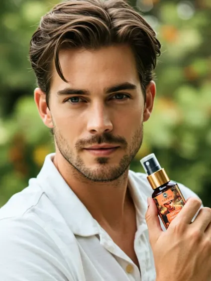 This is where charm meets clean indulgence. My face perfumes are designed for the modern man who appreciates luxury, effectiveness, and natural ingredients.