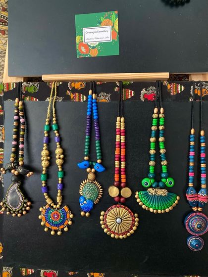 Greengold - Handcrafted Indian Jewellery Earthy Terracotta Jewellery photo 19