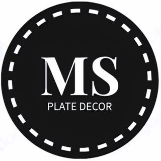 MS Plate Decoration