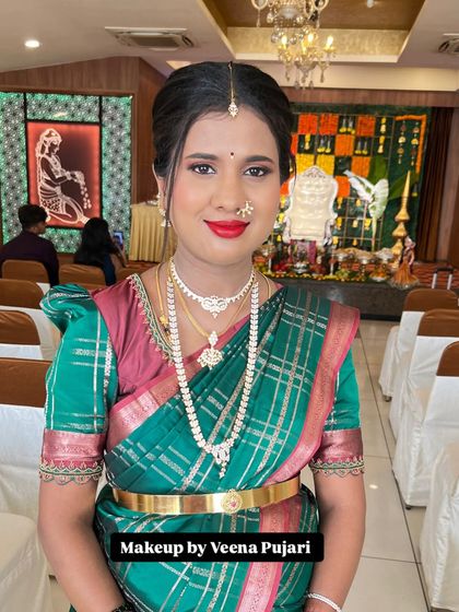 Veena Pujari - Bridal Makeup and Hairstyling Celebrations & Festive Glam photo 8