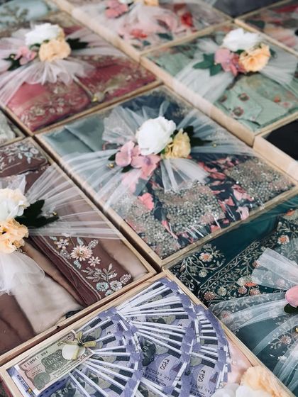 The Gift Cottage - Wedding Gifting & Favors Luxury Trousseau Packing photo 34