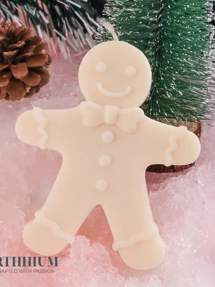 My Gingerbread Man candle is a festive favorite, bringing the sweet, spicy scent of the holidays to your home.