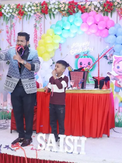 Making the birthday boy the hero of the show. This interactive segment gives kids a chance to perform magic themselves, which is always a huge hit at children's parties and school events.