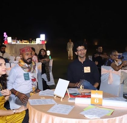 Our team members enjoying the SVP Delhi anniversary event. These collaborations are a great opportunity to connect with other NGOs and partners in the social sector.