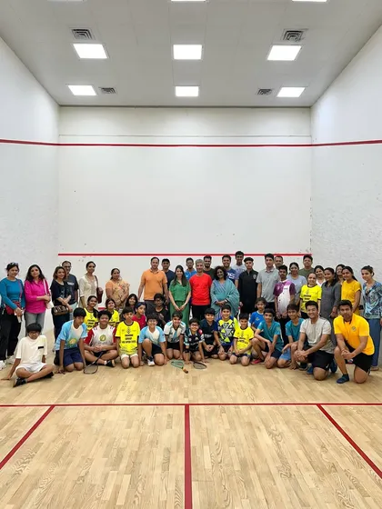 A group photo of all the attendees at our Health Workshop and friendly matchplay event. It was a fantastic day of learning, competition, and community.