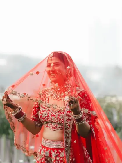 WhatKnot - Wedding Photography & Videography Brides in Red: The Classic Fairytale photo 35