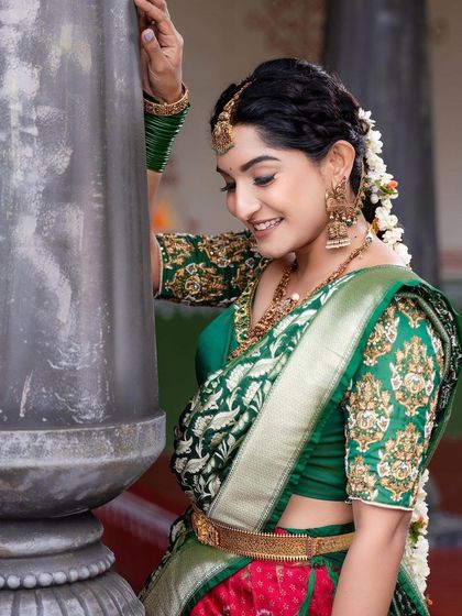 Anthariya Rentals - Indian Ethnic Wear Rental Langa Voni & Traditional Half Sarees photo 63