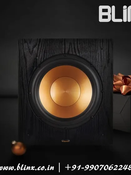 A dedicated subwoofer is essential for feeling the impact of movie sound effects. The Klipsch Reference subwoofers use a front firing, spun copper woofer and an all digital amplifier to produce clean, awe inspiring bass.