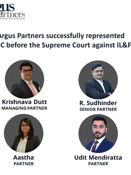 I successfully represented HDFC before the Supreme Court in a significant case against IL&FS concerning the appropriation of rent receivables. This verdict was a crucial outcome in the ongoing IL&FS insolvency process, demonstrating my capability in handling high-stakes financial litigation and debt recovery matters.