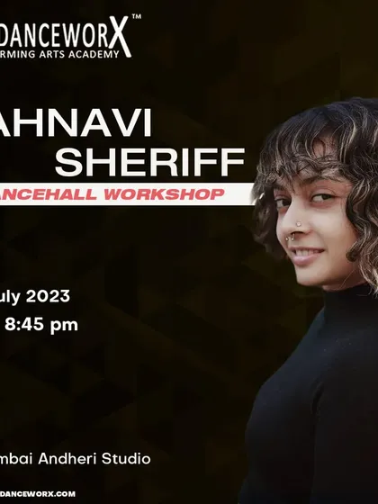 Our Dancehall Workshop with Jahnavi Sheriff. This class is all about the rhythm, culture, and energy of Dancehall music and movement.