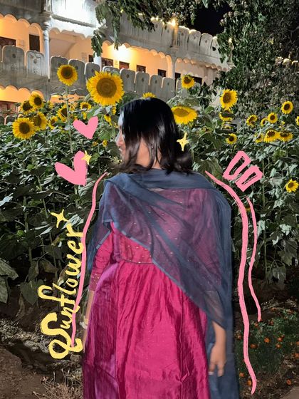 Vaishnavi Patel - Custom Photo & Video Art Saree Love & Festive Doodles photo 21