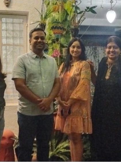 Happy Diwali from the foster family of the Bangalore Cat Squad! A group photo of some of our core team members celebrating together. We are a family, united in our mission.