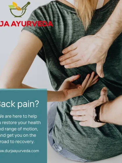 Back pain can disrupt your life, but we are here to help. Our goal is to restore your health and range of motion, setting you on a clear path to recovery through personalized Ayurvedic care.