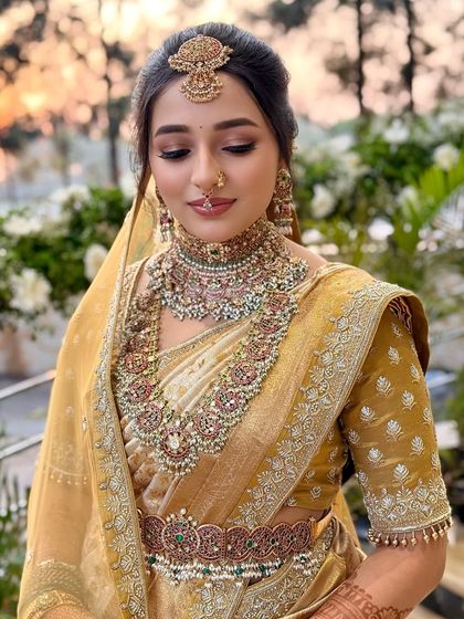 Madhuri Subbaraju - Destination Wedding Makeup Timeless Muhurtham Brides photo 7
