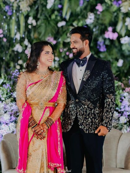 Madhuri Subbaraju - Destination Wedding Makeup Reception & Sangeet Glamour photo 22