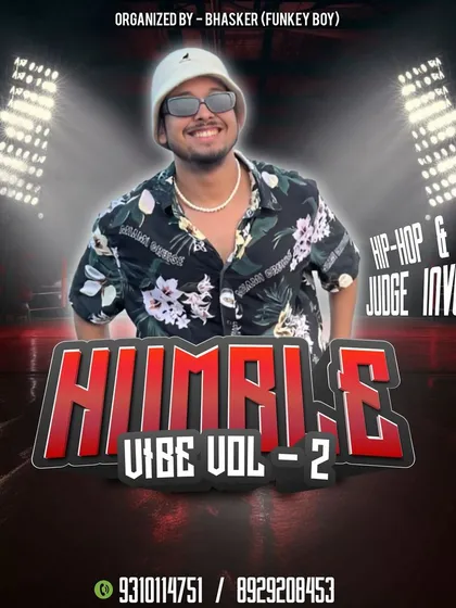 Judging both Hip-Hop and 'Rep Your Style' at Humble Vibe Vol. 2. These are my core areas of expertise, and I love seeing the diversity of talent.