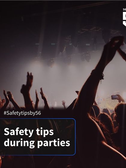 We provide practical safety tips for our community. This post offers simple but effective advice for staying safe during parties and social gatherings, with a reminder that our SOS service is always just a tap away.