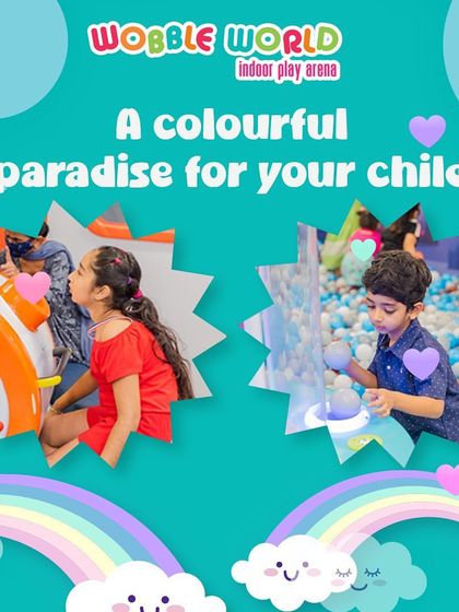 We've created a colorful paradise for your child, filled with rainbows of fun and joyful activities.