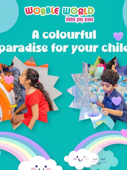 We've created a colorful paradise for your child, filled with rainbows of fun and joyful activities.