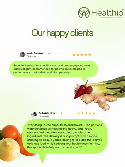 More love from my community. Kevin and Sabrish point out the great quantity and quality, the fresh taste, and the prompt delivery that makes ordering so easy.